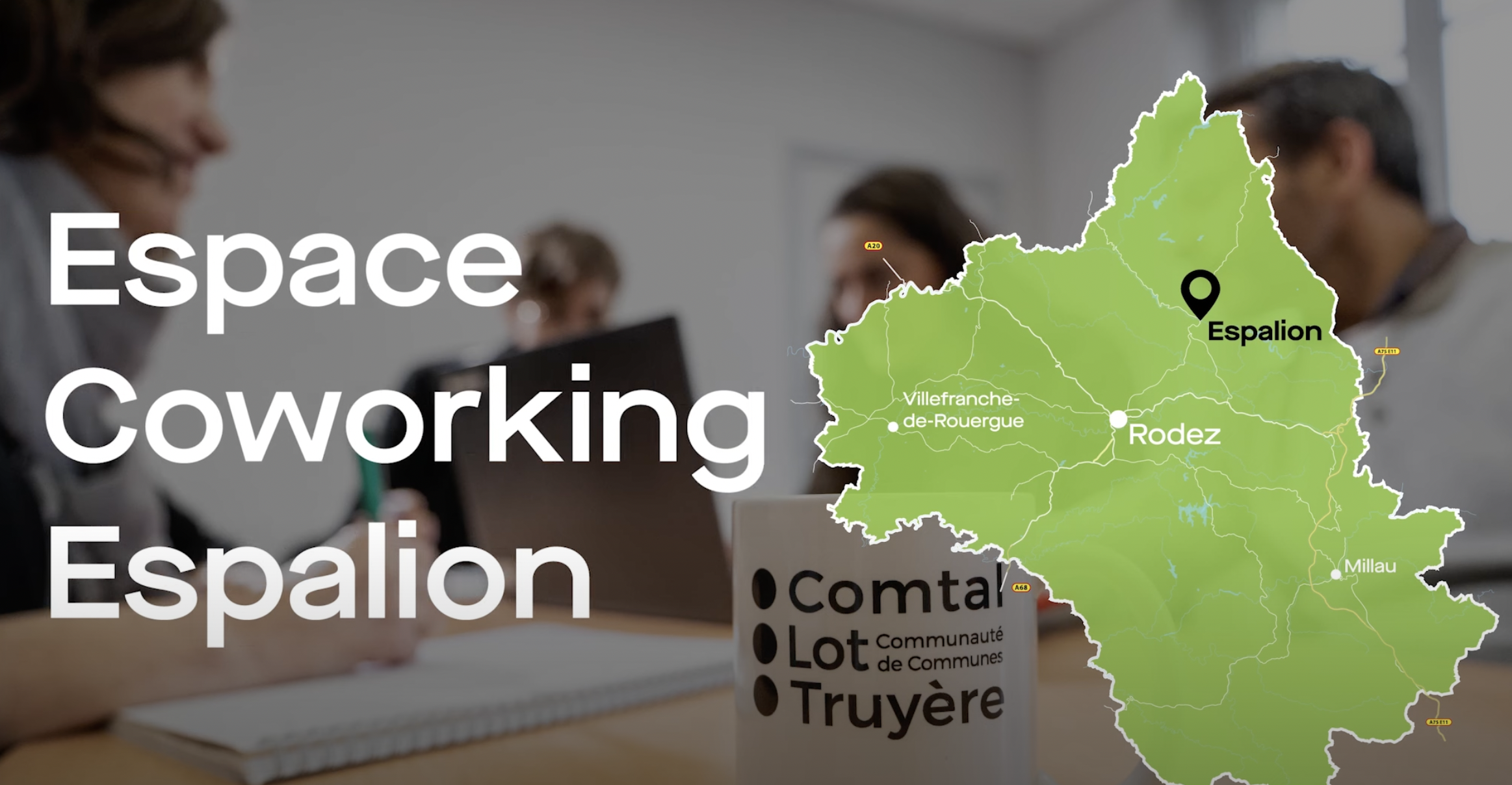 L'espace de Coworking à Espalion