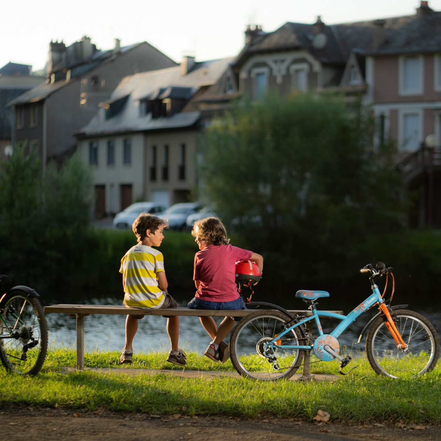 Vélo en famille dans la vallée du Lot